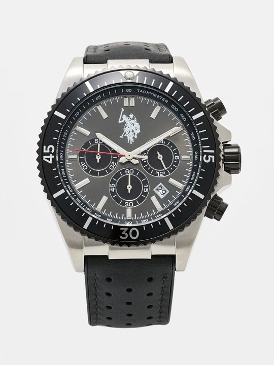 Foto van product Chronograaf U.S. POLO ASSN. zilverkleurig