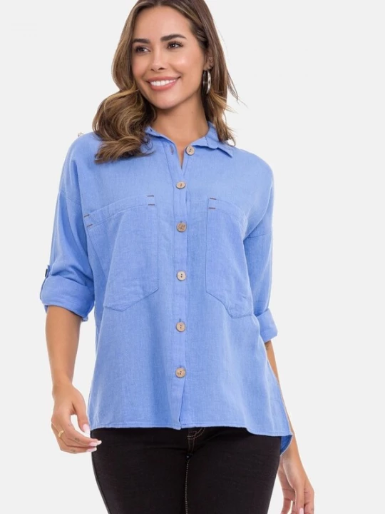 Foto van product CIPO & BAXX Blouse blauw