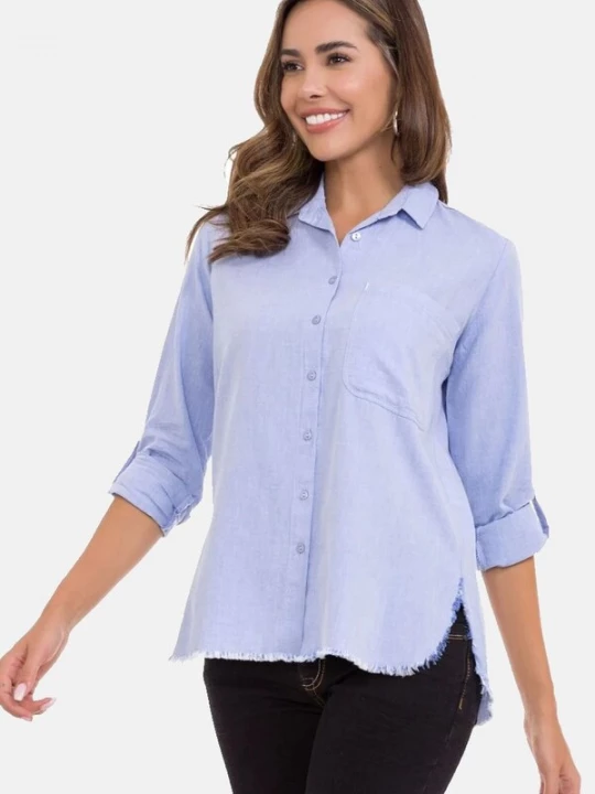 Foto van product CIPO & BAXX Blouse lichtblauw
