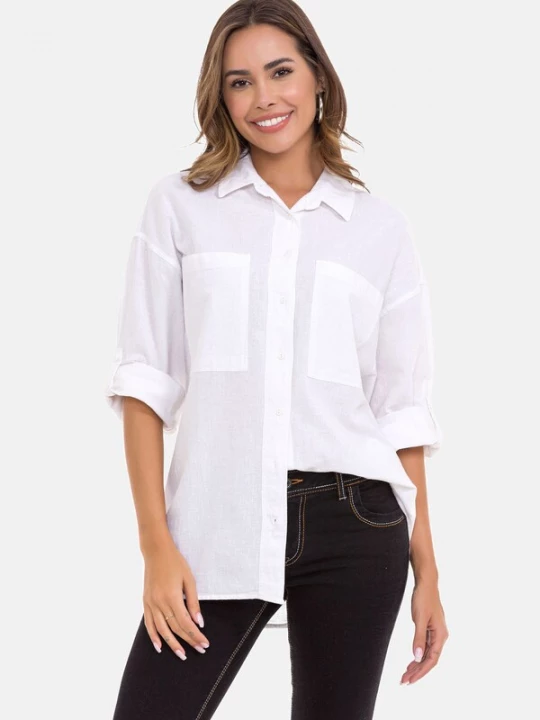 Foto van product CIPO & BAXX Blouse 'WH125' wit