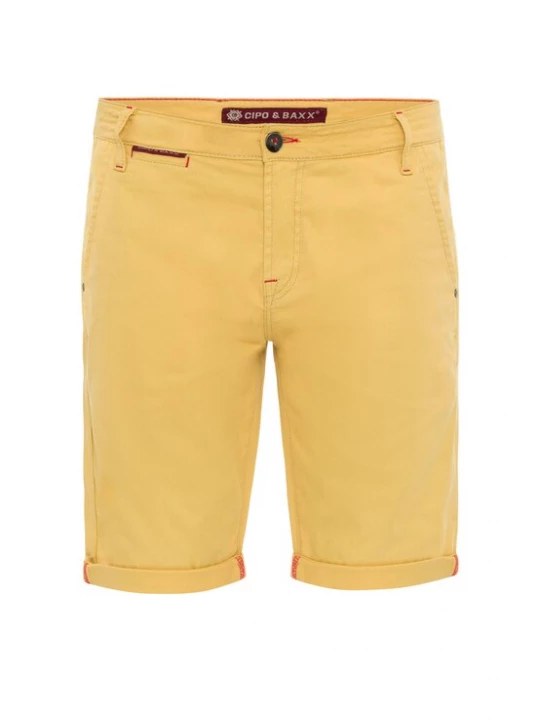 Foto van product CIPO & BAXX Broek geel / rood