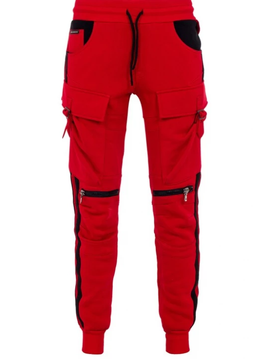 Foto van product CIPO & BAXX Broek rood / zwart