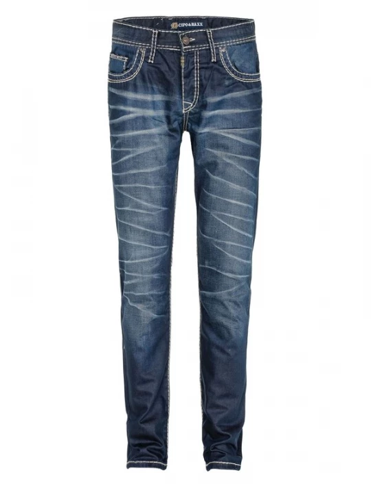 Foto van product CIPO & BAXX Jeans donkerblauw
