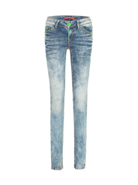 Foto van product CIPO & BAXX Jeans 'Neon' blauw denim