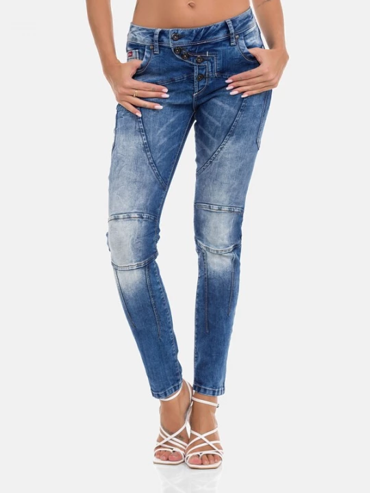 Foto van product CIPO & BAXX Jeans 'WD502' blauw