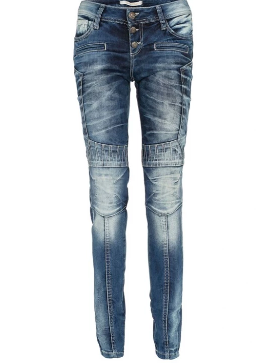 Foto van product CIPO & BAXX Jeans 'Zigzag 2' smoky blue / donkerblauw