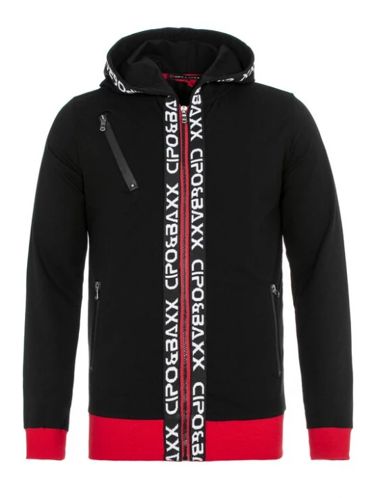 Foto van product CIPO & BAXX Joggingpak rood / zwart / wit