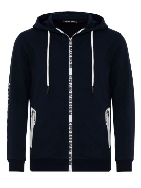 Foto van product CIPO & BAXX Joggingpak zwart / wit