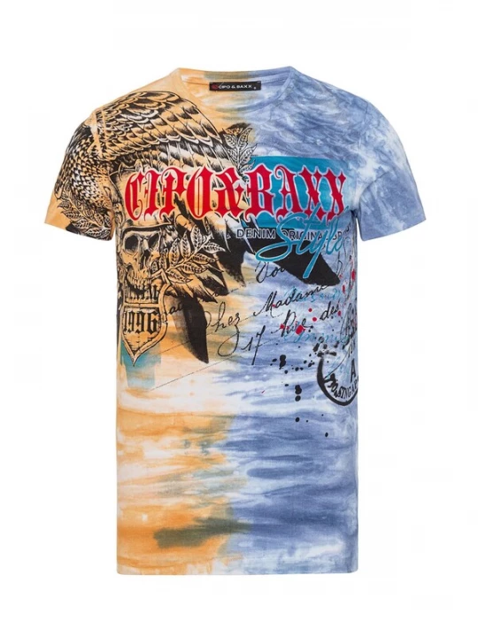Foto van product CIPO & BAXX Shirt blauw