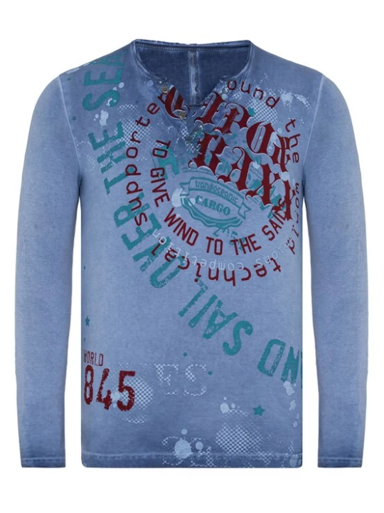 Foto van product CIPO & BAXX Shirt blauw denim
