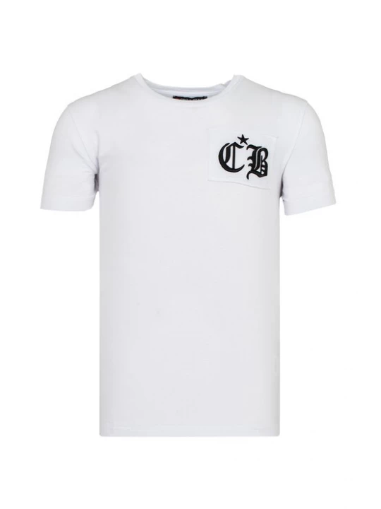 Foto van product CIPO & BAXX Shirt 'CT573' zwart / wit