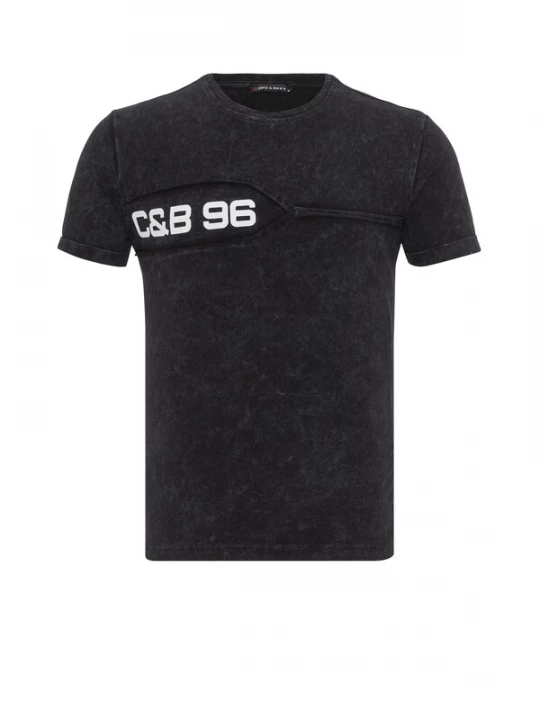 Foto van product CIPO & BAXX Shirt 'CT805' zwart