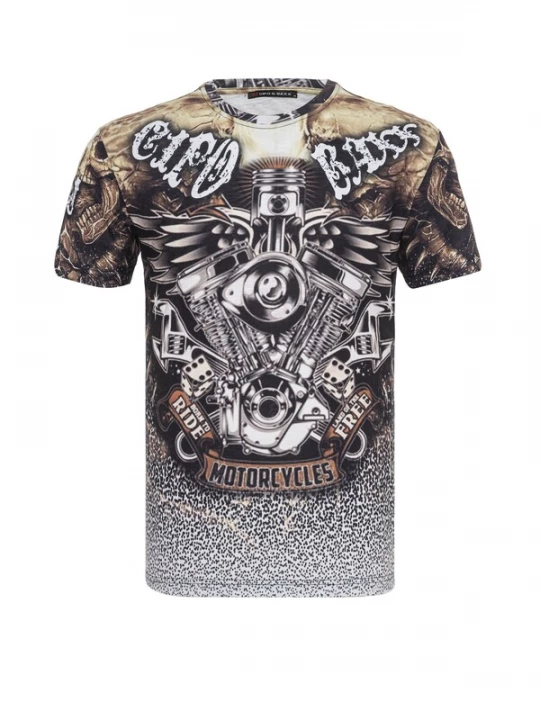 Foto van product CIPO & BAXX Shirt 'CT820' zwart