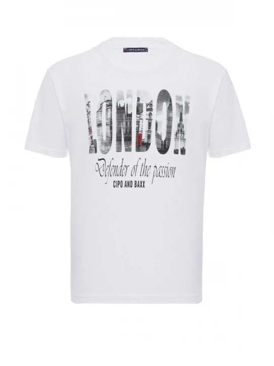 Foto van product CIPO & BAXX Shirt 'CT826' wit