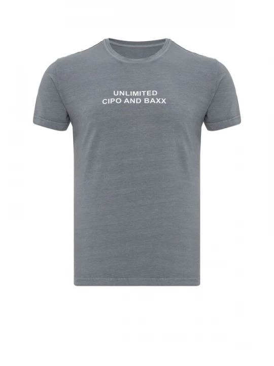 Foto van product CIPO & BAXX Shirt 'CT827' grijs