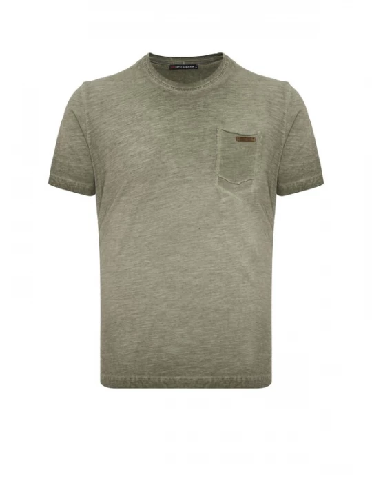 Foto van product CIPO & BAXX Shirt kaki