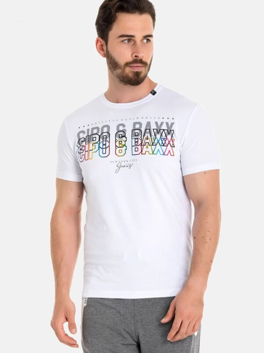 Foto van product CIPO & BAXX Shirt wit