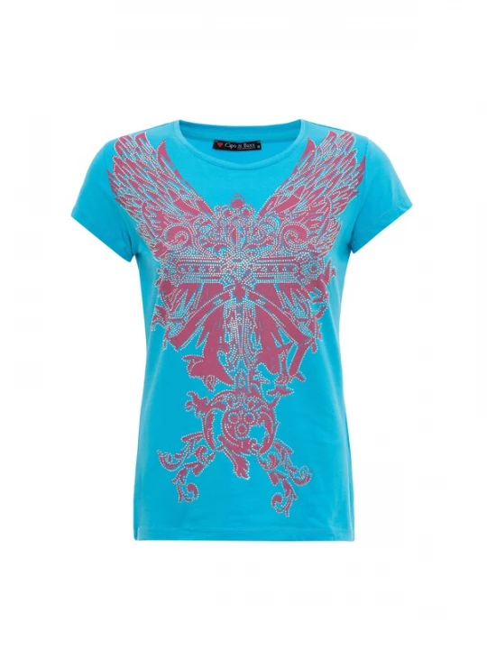 Foto van product CIPO & BAXX Shirt 'WT341' blauw