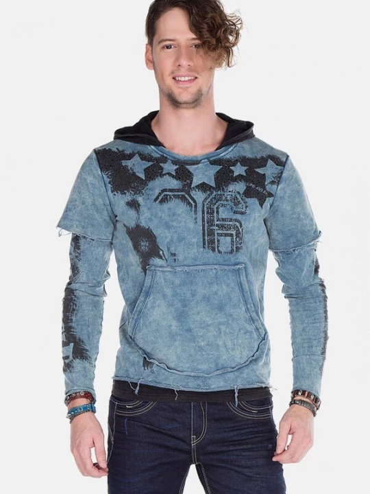 Foto van product CIPO & BAXX Sweatshirt blauw