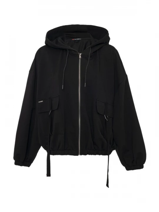 Foto van product CIPO & BAXX Sweatvest 'WL368' zwart