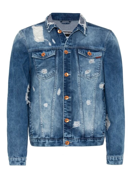 Foto van product CIPO & BAXX Tussenjas blauw denim