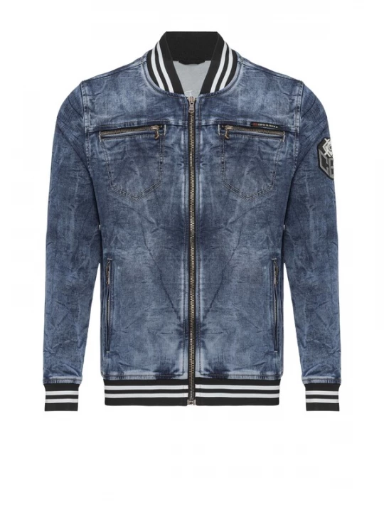 Foto van product CIPO & BAXX Tussenjas 'CJ310' blauw