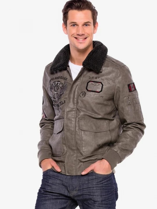 Foto van product CIPO & BAXX Winterjas beige