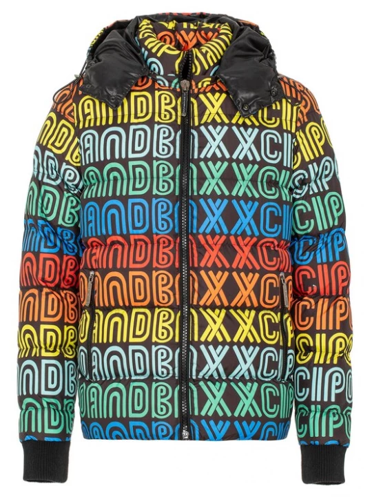 Foto van product CIPO & BAXX Winterjas blauw / geel / rood / zwart