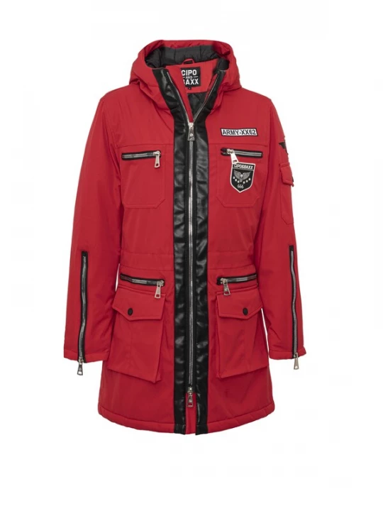 Foto van product CIPO & BAXX Winterjas 'WM144' rood