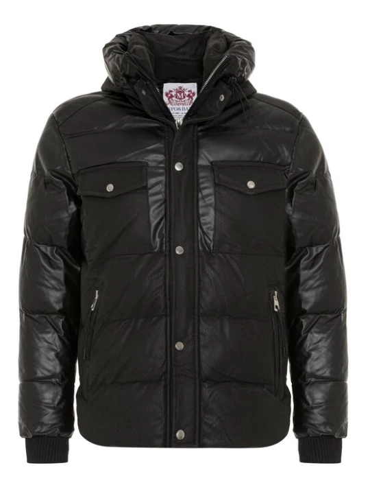 Foto van product CIPO & BAXX Winterjas zwart