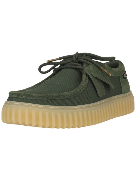 Foto van product CLARKS Mocassins 'Torhill Lo' donkergroen