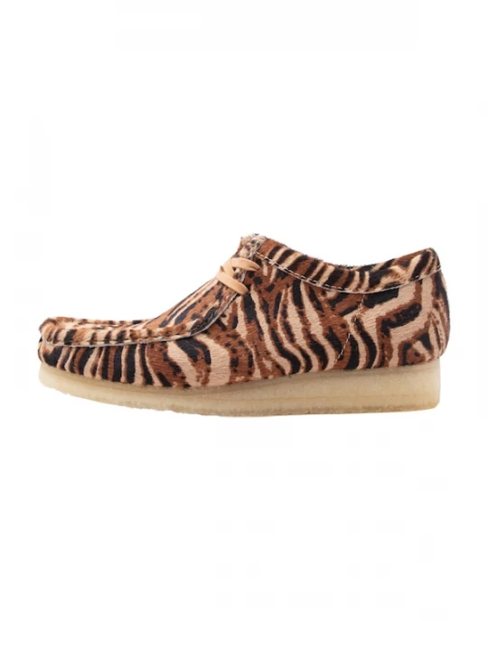 Foto van product Clarks Originals Mocassins 'Wallabee' beige / bruin / zwart