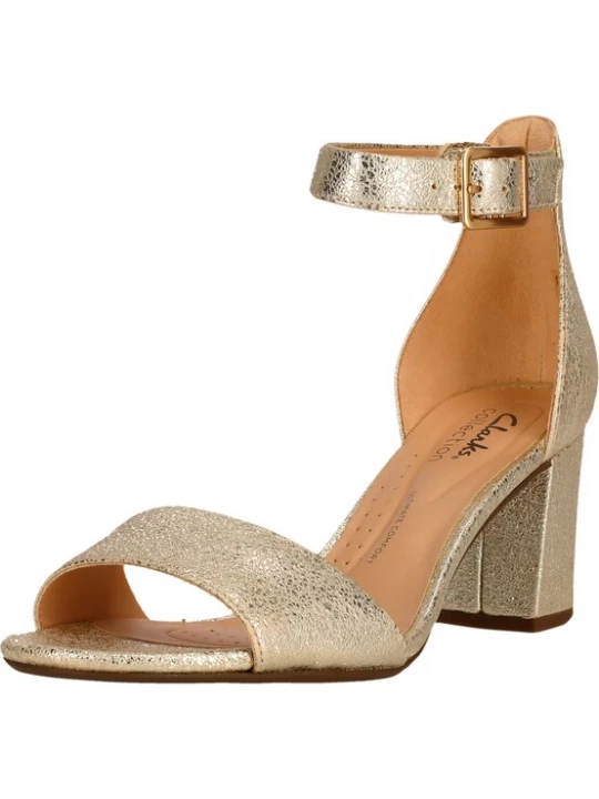Foto van product CLARKS Sandalen met riem 'Deva' goud