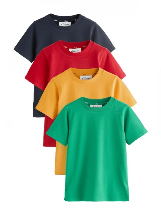 Foto van product CLARKS Shirt marine / groen / oranje / rood
