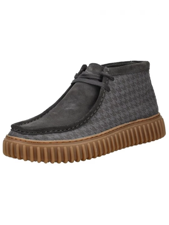 Foto van product CLARKS Veterschoen bruin / grijs / antraciet