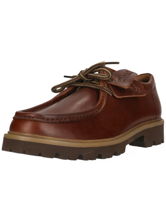 Foto van product CLARKS Veterschoen 'Cleyhill Seam' donkerbruin
