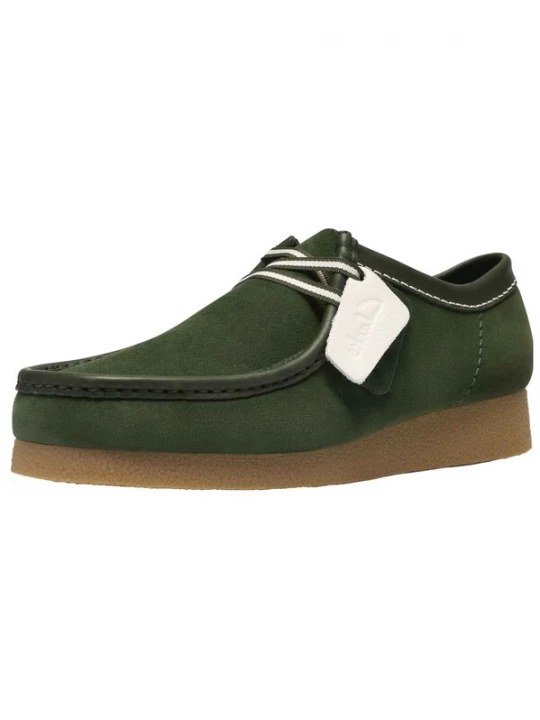 Foto van product CLARKS Veterschoen donkergroen
