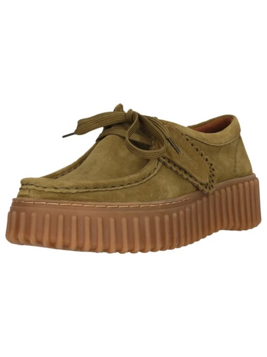 Foto van product CLARKS Veterschoen groen