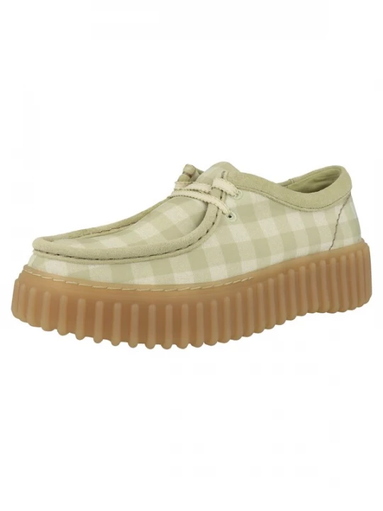 Foto van product CLARKS Veterschoen pastelgroen / lichtgroen