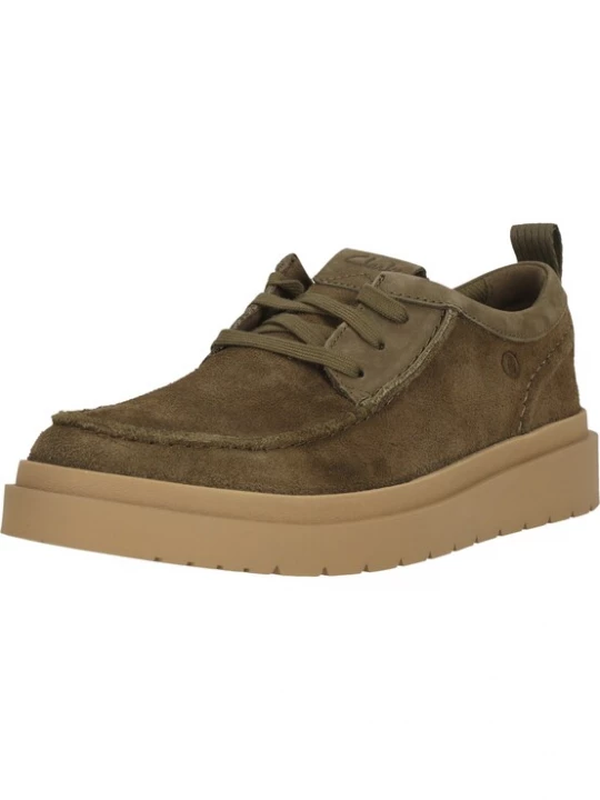 Foto van product CLARKS Veterschoen 'Polden Moc' groen