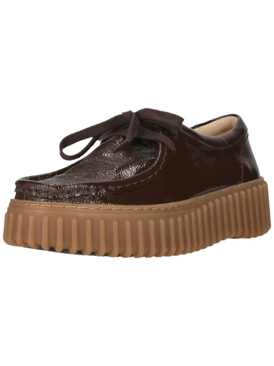 Foto van product CLARKS Veterschoen 'Torhill Bee' donkerbruin
