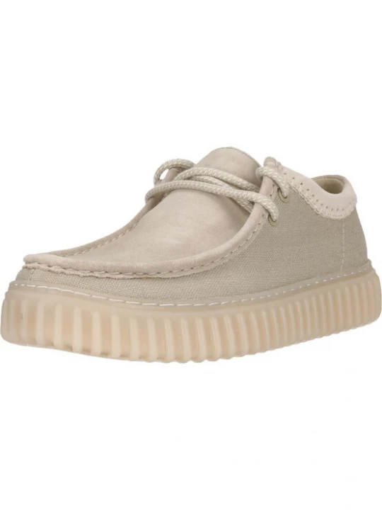 Foto van product CLARKS Veterschoen 'Torhill Low' wit
