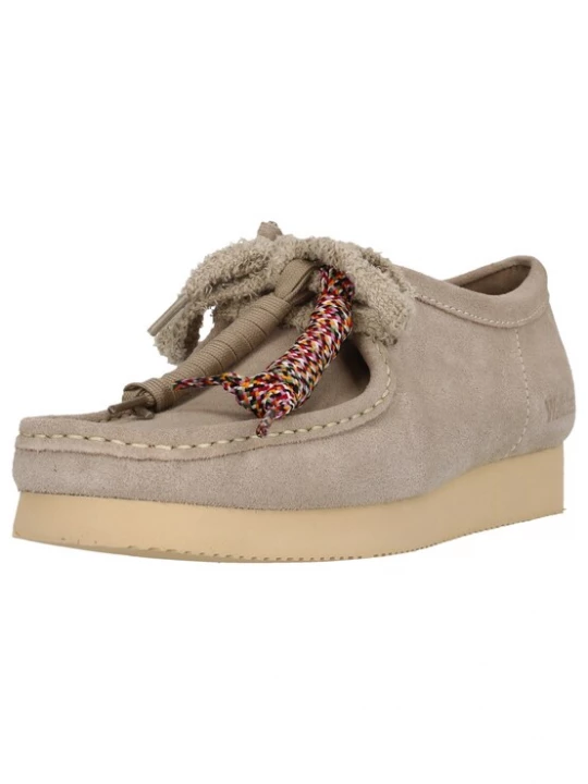 Foto van product CLARKS Veterschoen 'Wallabee' beige