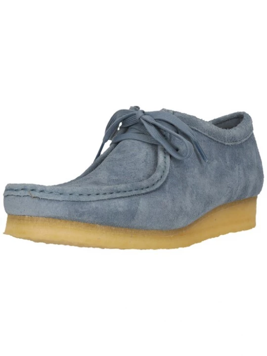 Foto van product CLARKS Veterschoen 'Wallabee' blauw