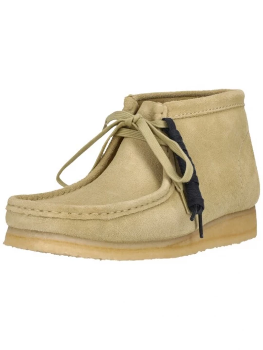 Foto van product CLARKS Veterschoen 'Wallabee Boot' beige