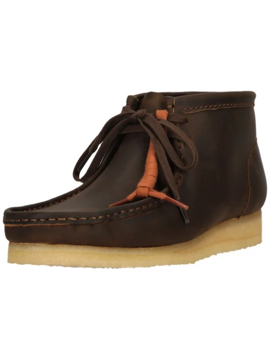 Foto van product CLARKS Veterschoen 'Wallabee Boot' bruin