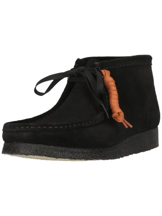 Foto van product CLARKS Veterschoen 'Wallabee Boot' zwart
