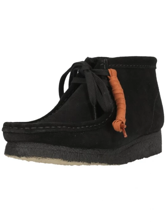 Foto van product CLARKS Veterschoen 'Wallabee Boot' zwart
