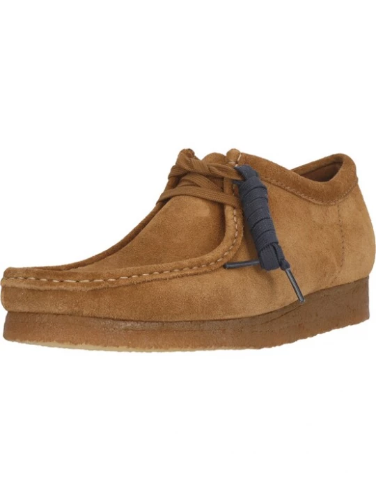 Foto van product CLARKS Veterschoen 'Wallabee Cola' beige