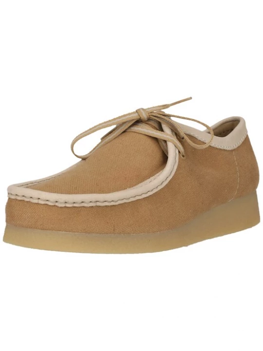 Foto van product CLARKS Veterschoen 'Wallabee EVO' lichtbruin